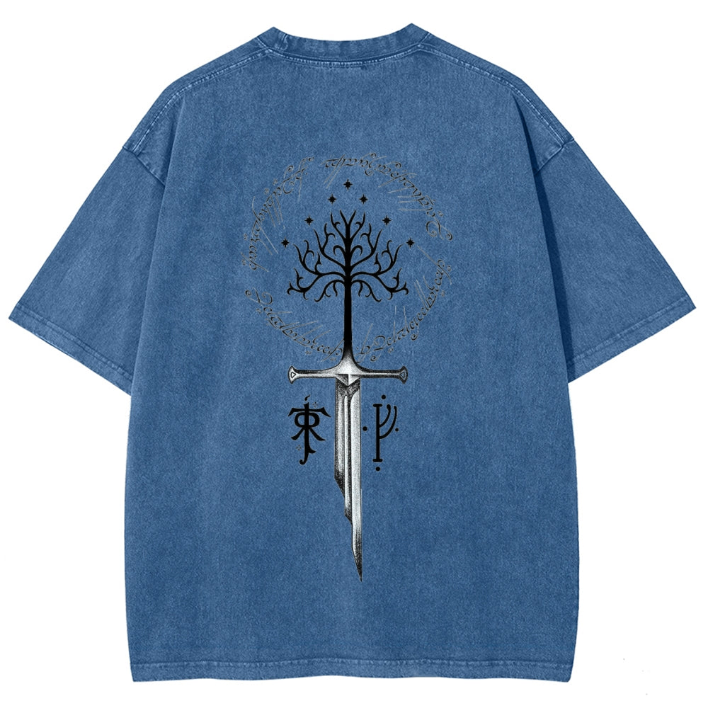 The Lord of the Rings Unisex Fit Washed T-Shirt 2603016897