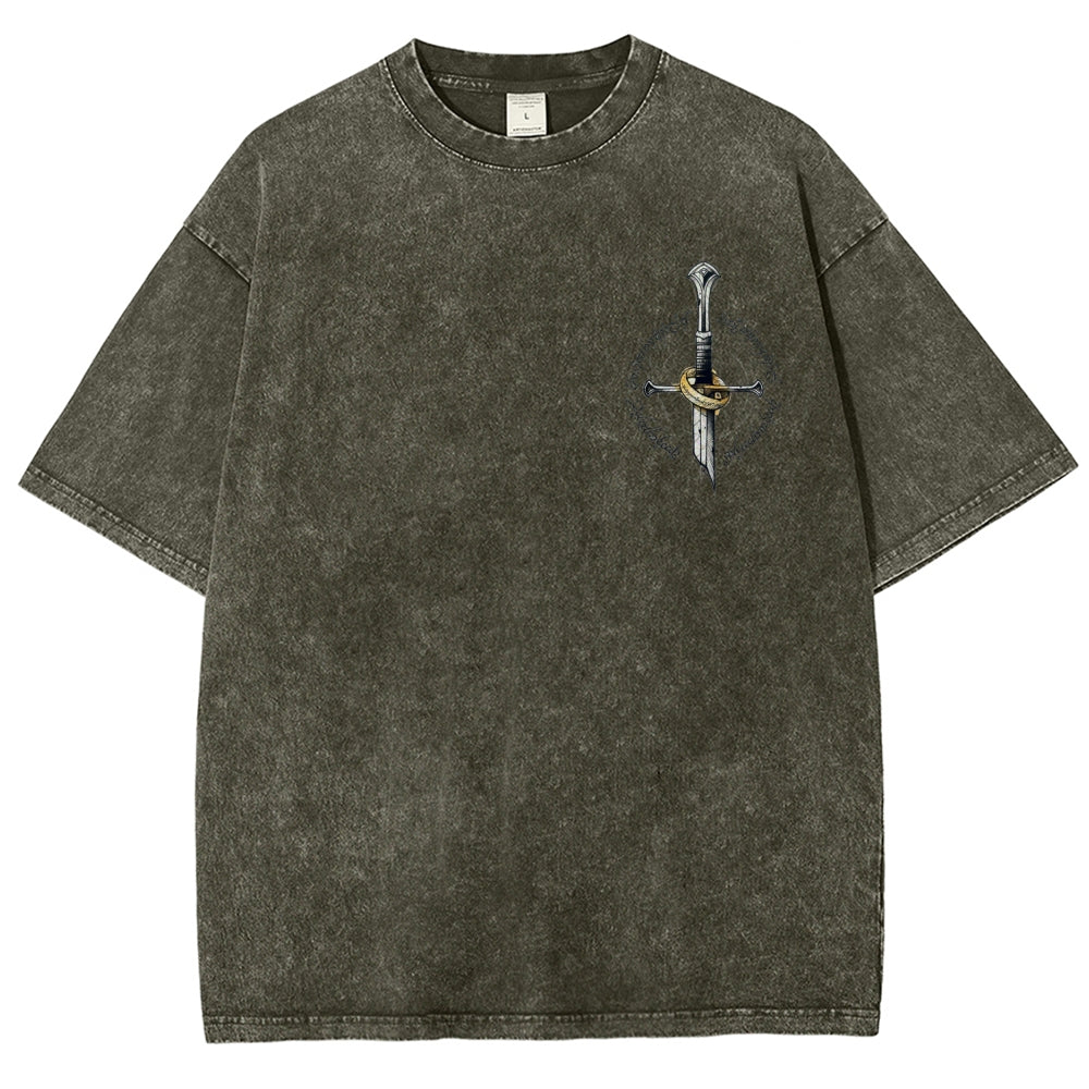 The Lord of the Rings Unisex Fit Washed T-Shirt 2603016897