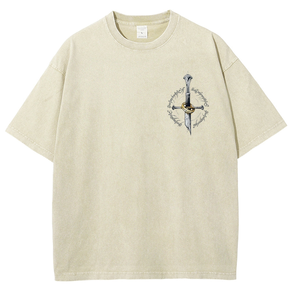 The Lord of the Rings Unisex Fit Washed T-Shirt 2603016897