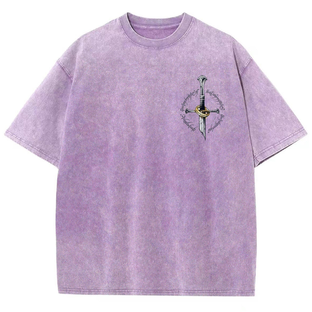 The Lord of the Rings Unisex Fit Washed T-Shirt 2603016897
