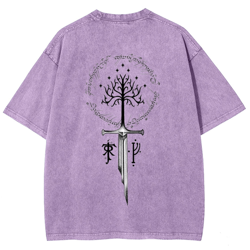 The Lord of the Rings Unisex Fit Washed T-Shirt 2603016897