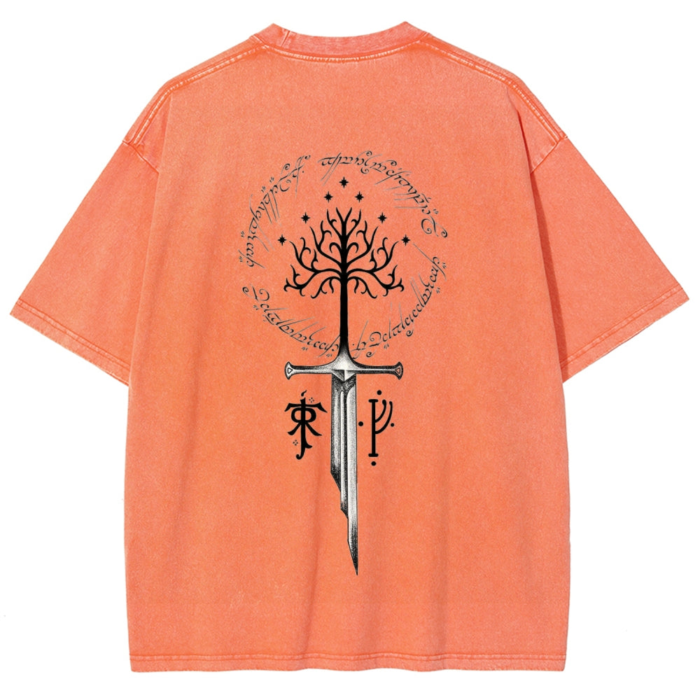 The Lord of the Rings Unisex Fit Washed T-Shirt 2603016897