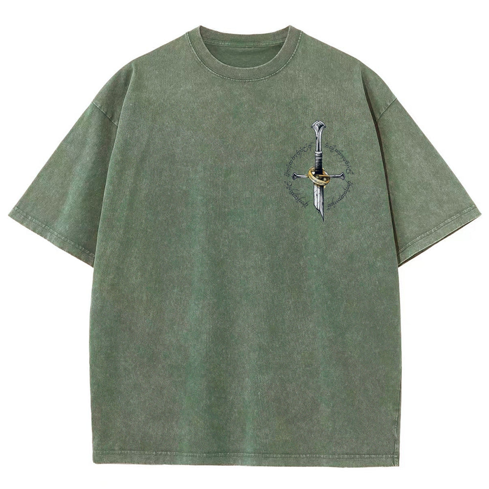 The Lord of the Rings Unisex Fit Washed T-Shirt 2603016897