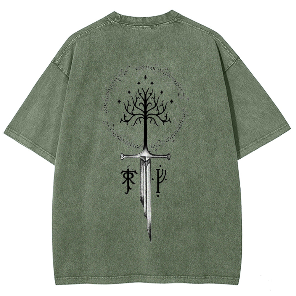 The Lord of the Rings Unisex Fit Washed T-Shirt 2603016897