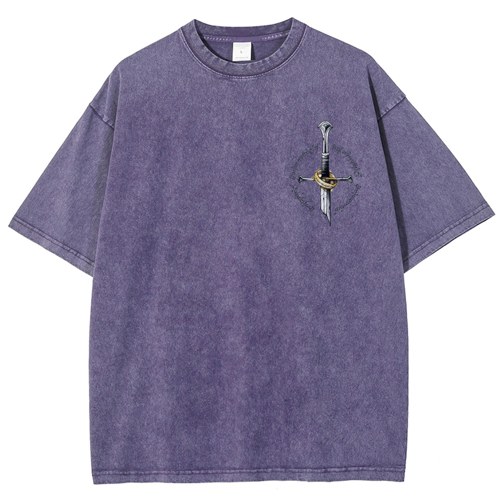 The Lord of the Rings Unisex Fit Washed T-Shirt 2603016897