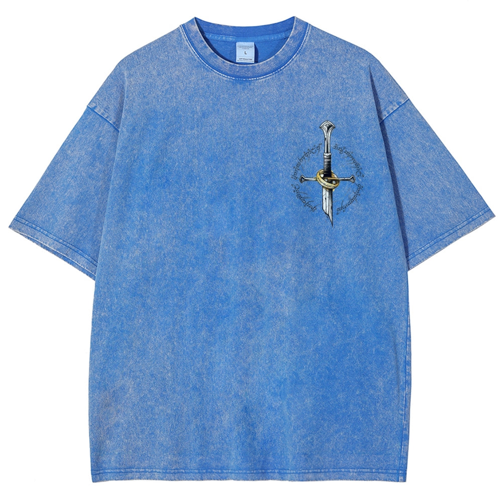 The Lord of the Rings Unisex Fit Washed T-Shirt 2603016897
