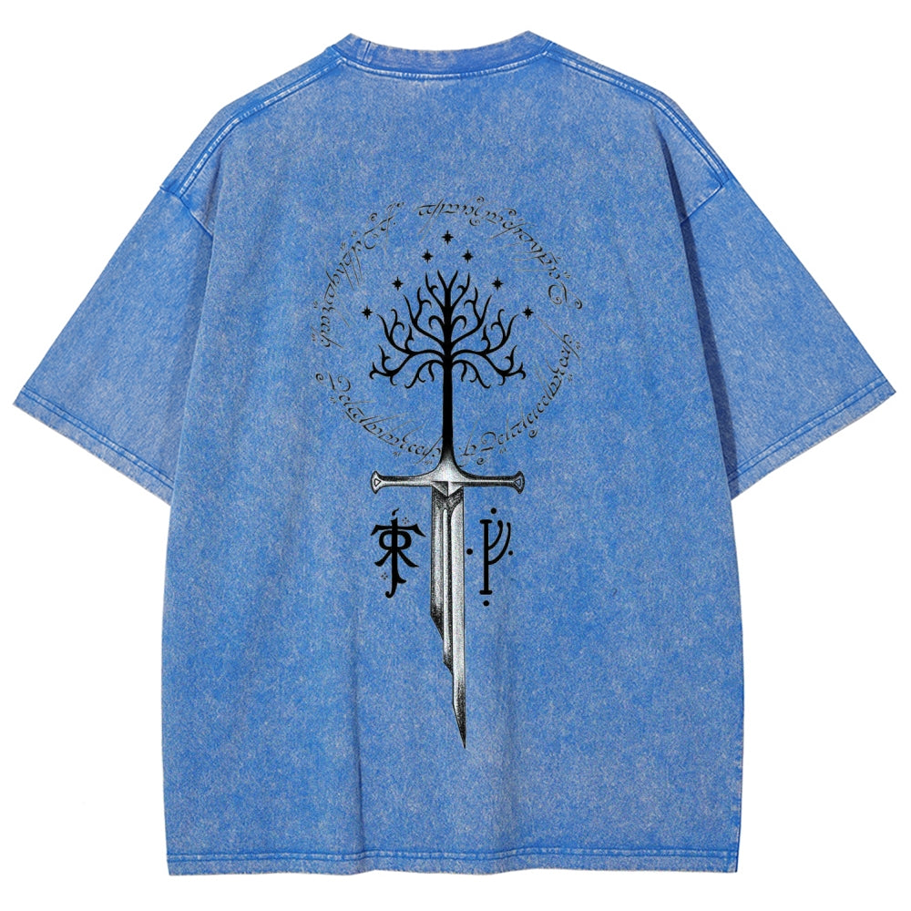 The Lord of the Rings Unisex Fit Washed T-Shirt 2603016897