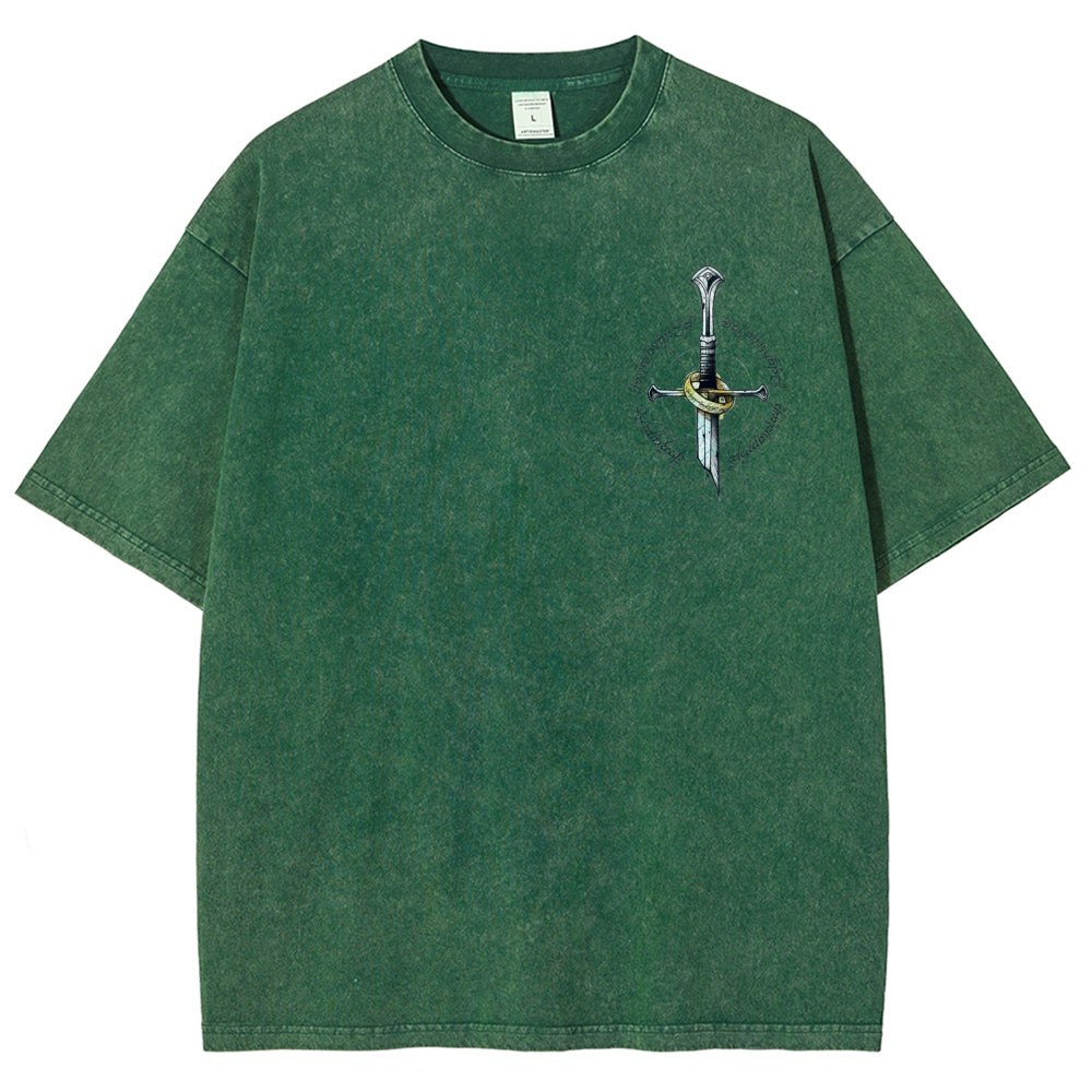 The Lord of the Rings Unisex Fit Washed T-Shirt 2603016897