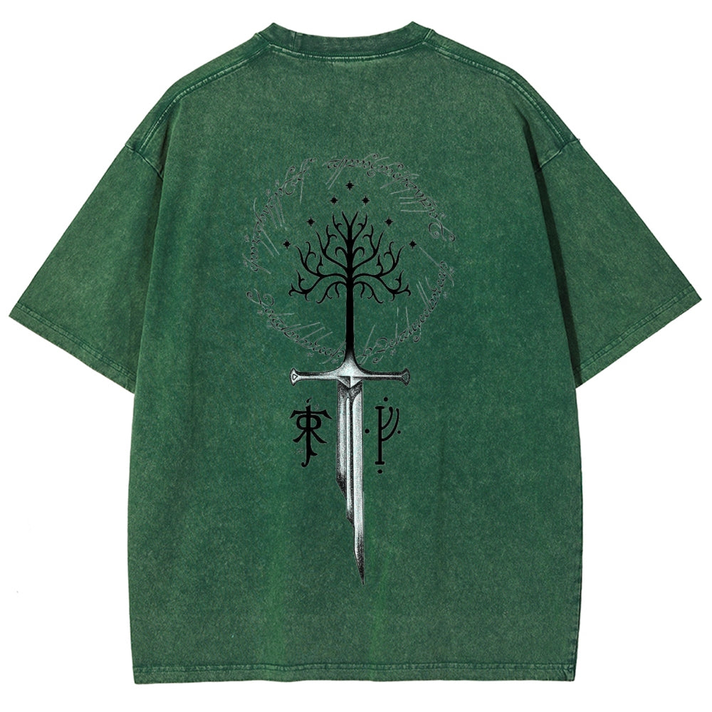 The Lord of the Rings Unisex Fit Washed T-Shirt 2603016897