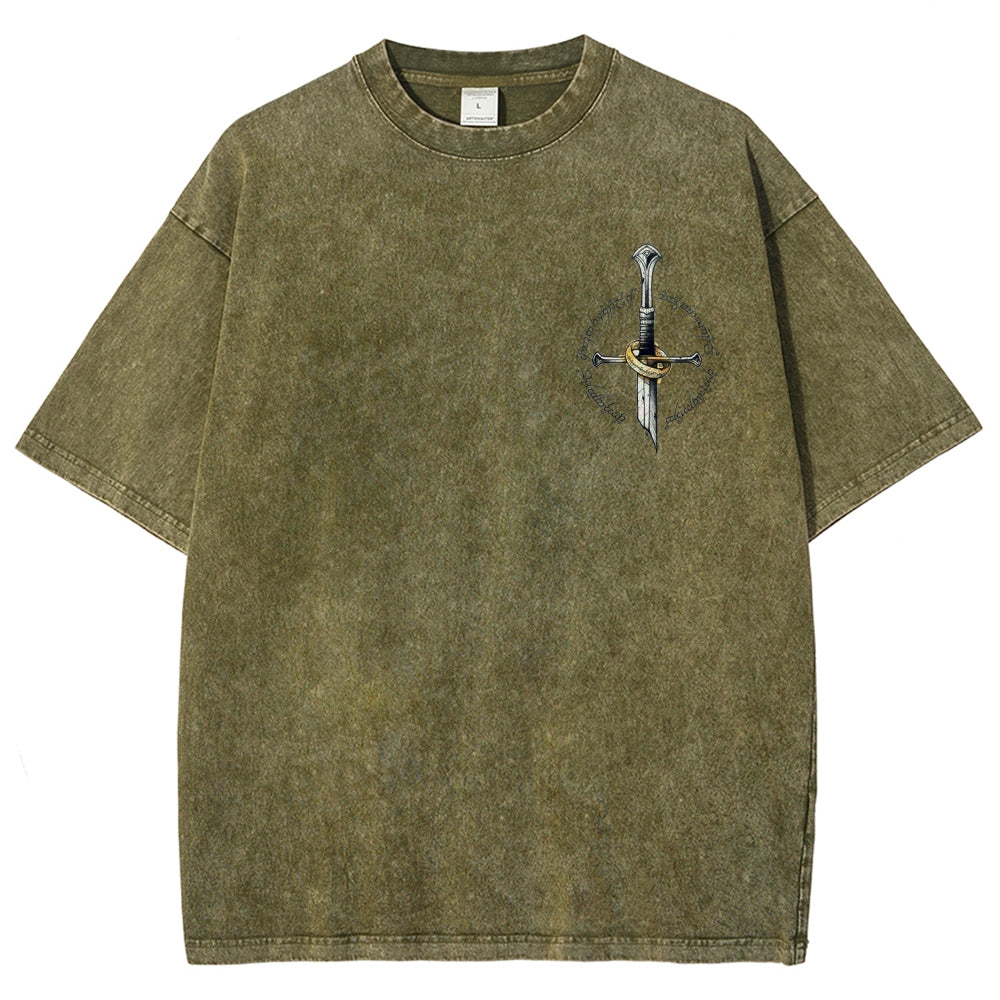 The Lord of the Rings Unisex Fit Washed T-Shirt 2603016897