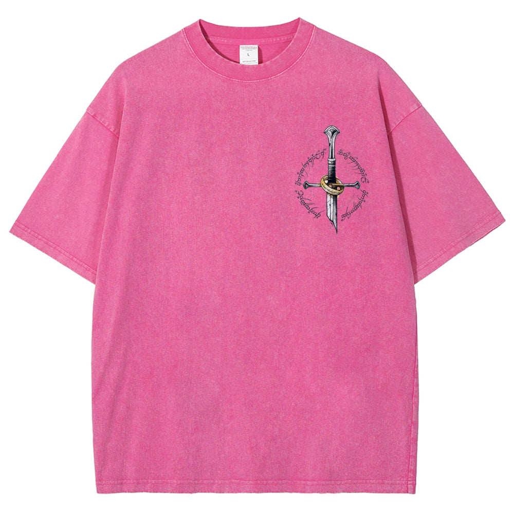 The Lord of the Rings Unisex Fit Washed T-Shirt 2603016897