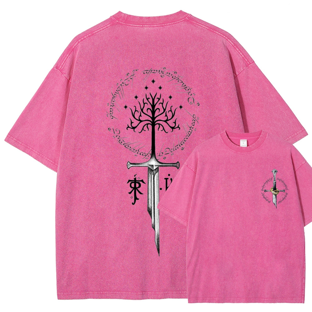 The Lord of the Rings Unisex Fit Washed T-Shirt 2603016897