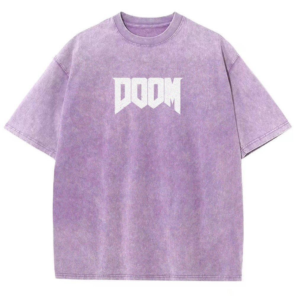 DOOM Unisex Fit Washed T-Shirt 2603016953