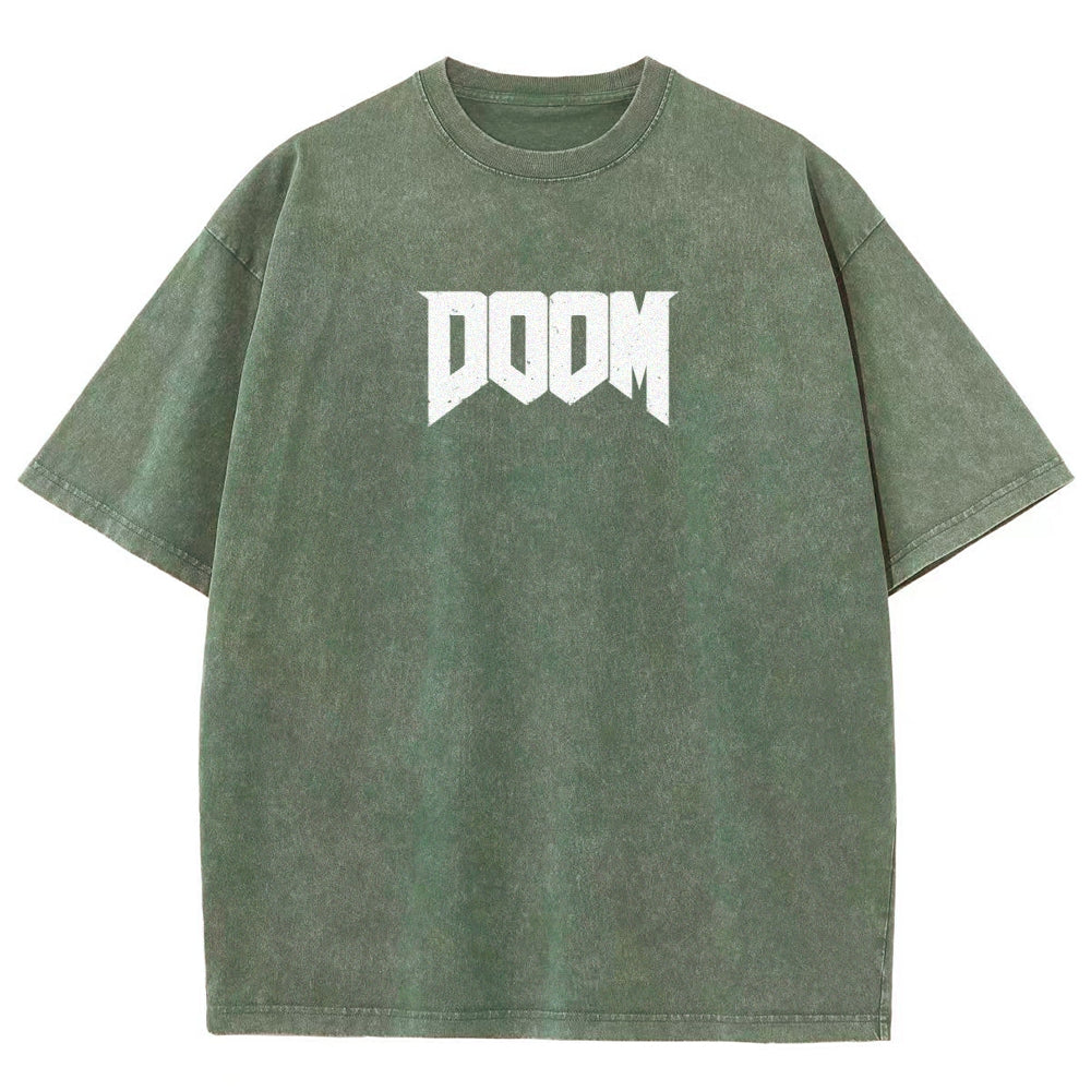 DOOM Unisex Fit Washed T-Shirt 2603016953