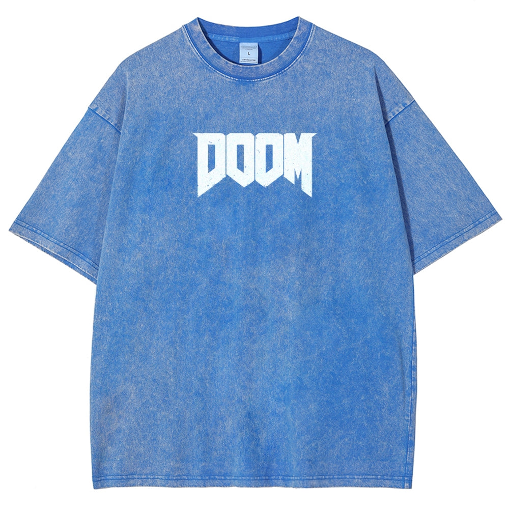 DOOM Unisex Fit Washed T-Shirt 2603016953