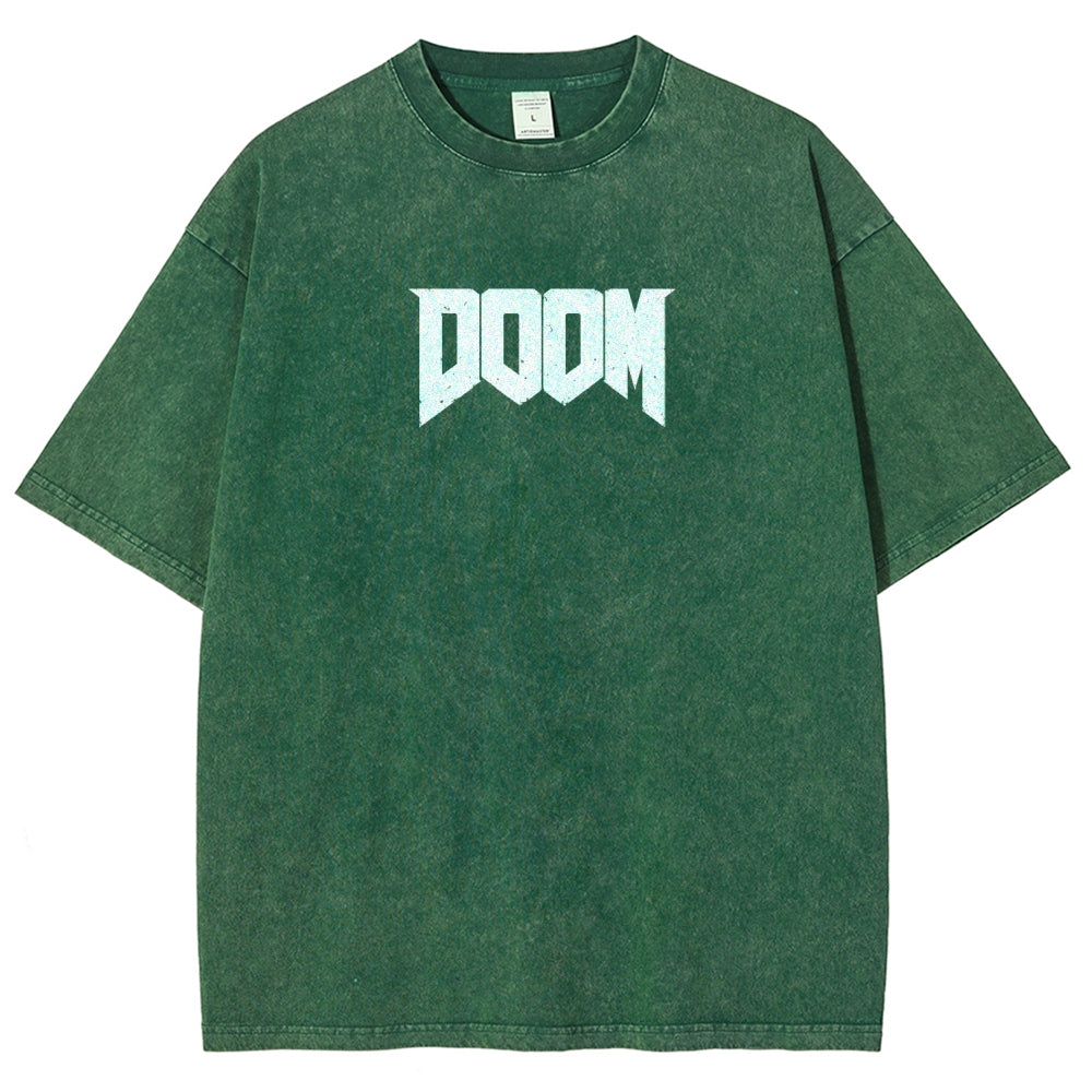 DOOM Unisex Fit Washed T-Shirt 2603016953