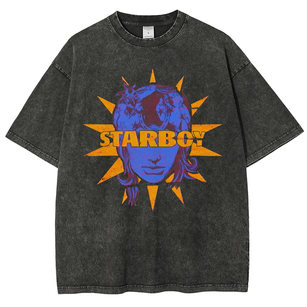 Jojo's Bizarre Adventure Unisex Fit Washed T-Shirt 2603019608