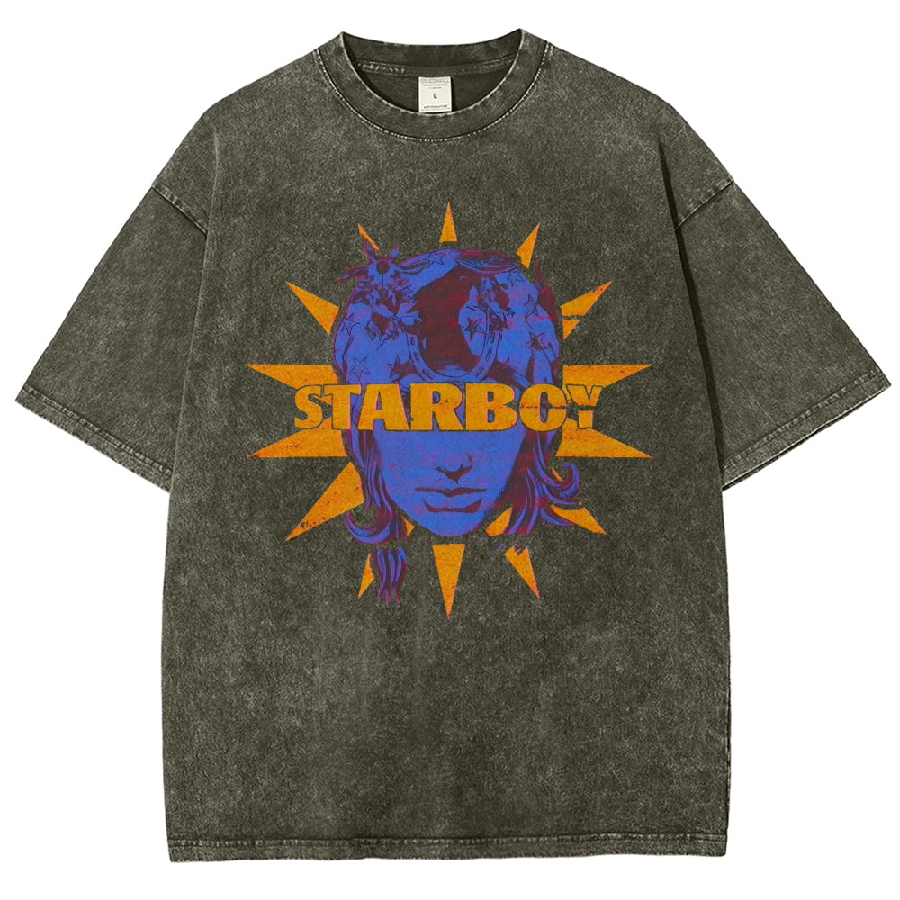 Jojo's Bizarre Adventure Unisex Fit Washed T-Shirt 2603019608