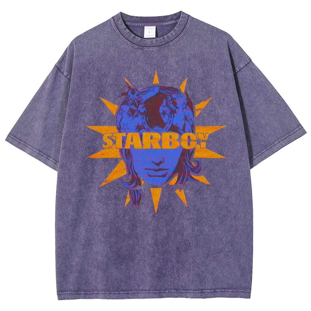 Jojo's Bizarre Adventure Unisex Fit Washed T-Shirt 2603019608