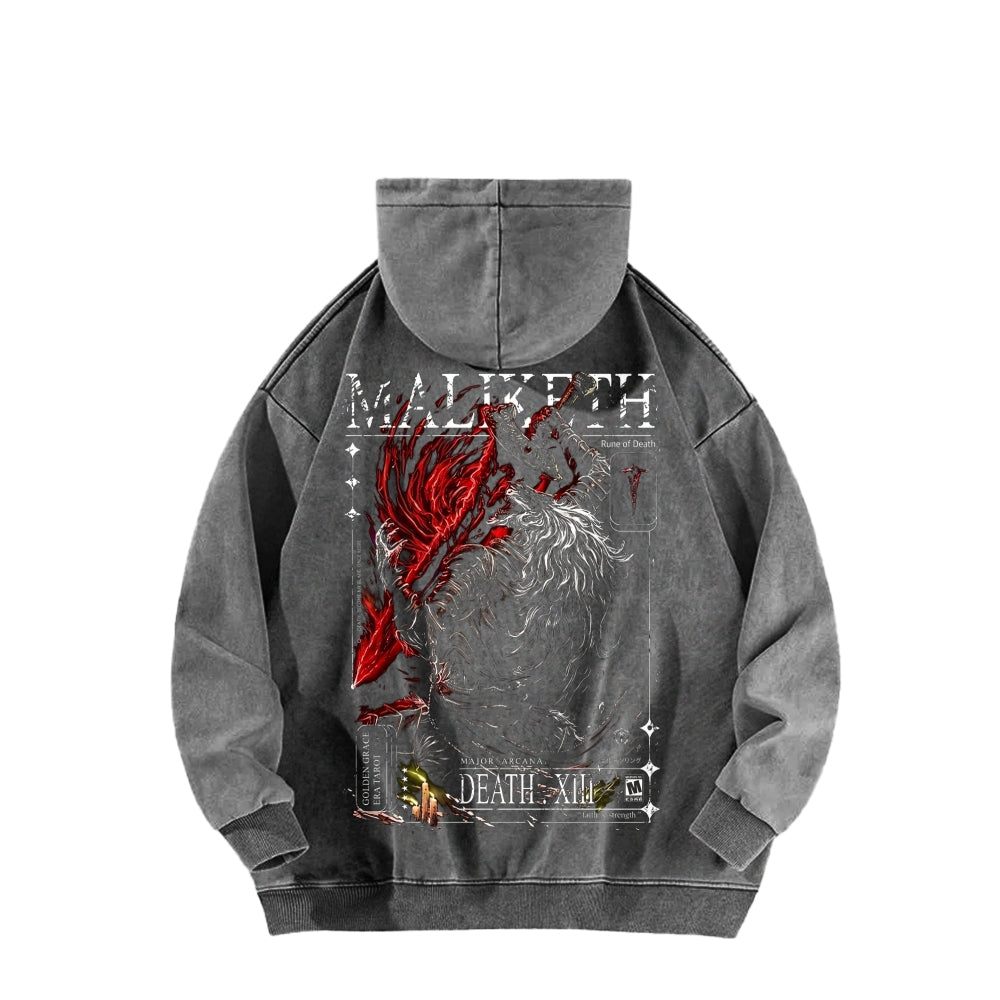 Elden Ring Unisex Washed Hoodie 2603020444