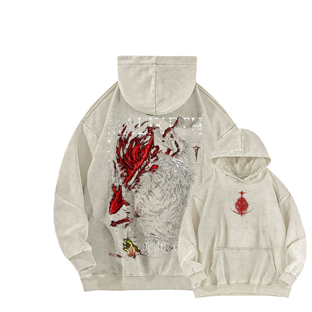 Elden Ring Unisex Washed Hoodie 2603020444