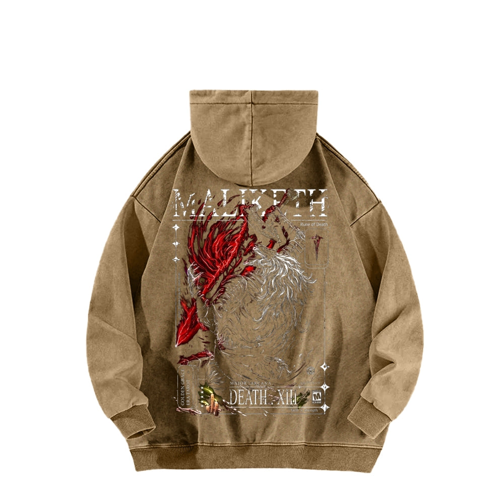 Elden Ring Unisex Washed Hoodie 2603020444