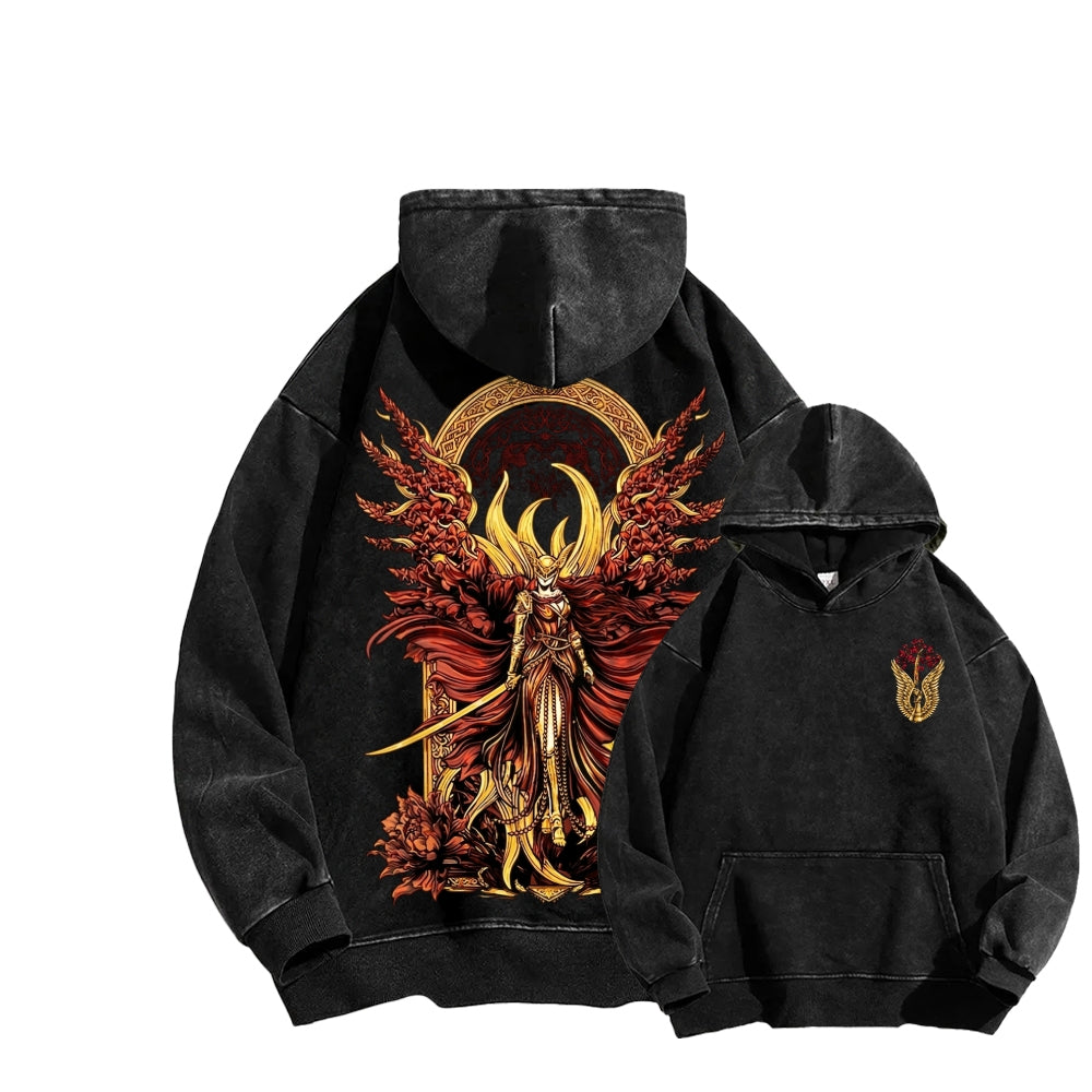 Elden Ring Unisex Washed Hoodie 2604001362