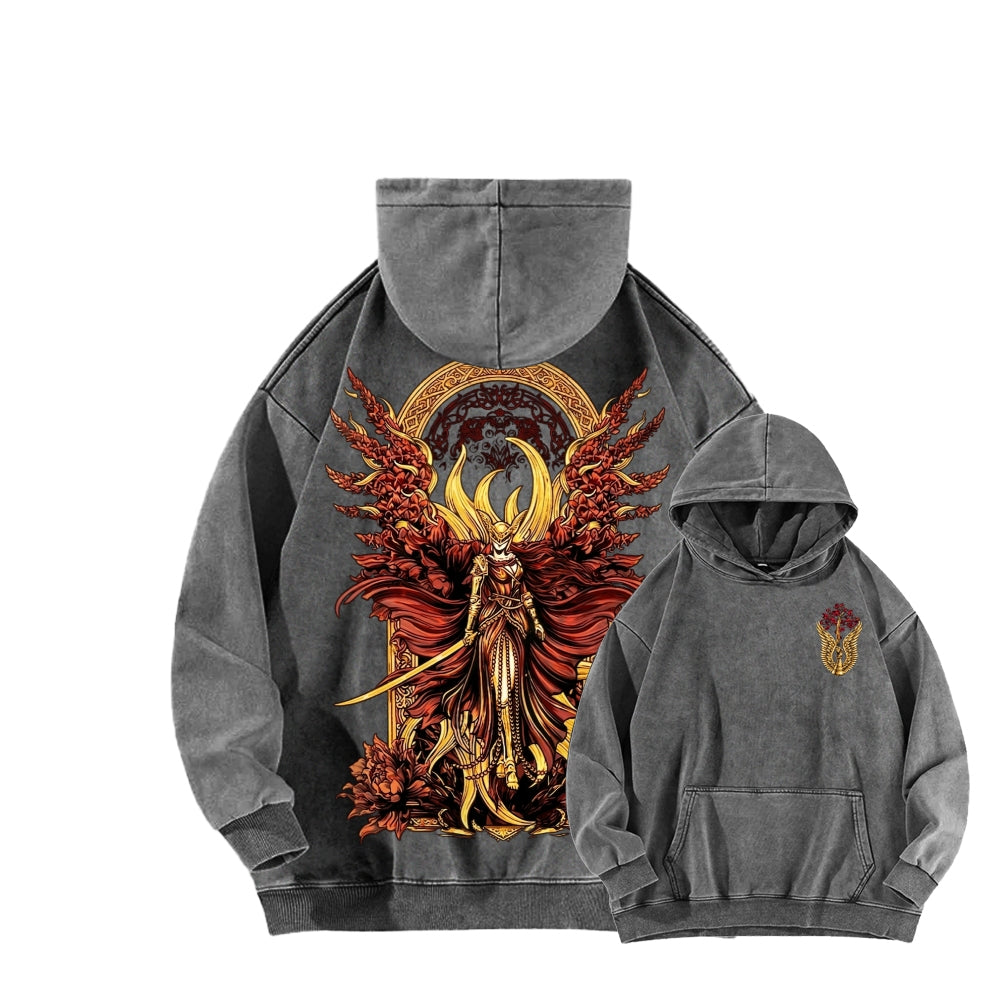Elden Ring Unisex Washed Hoodie 2604001362