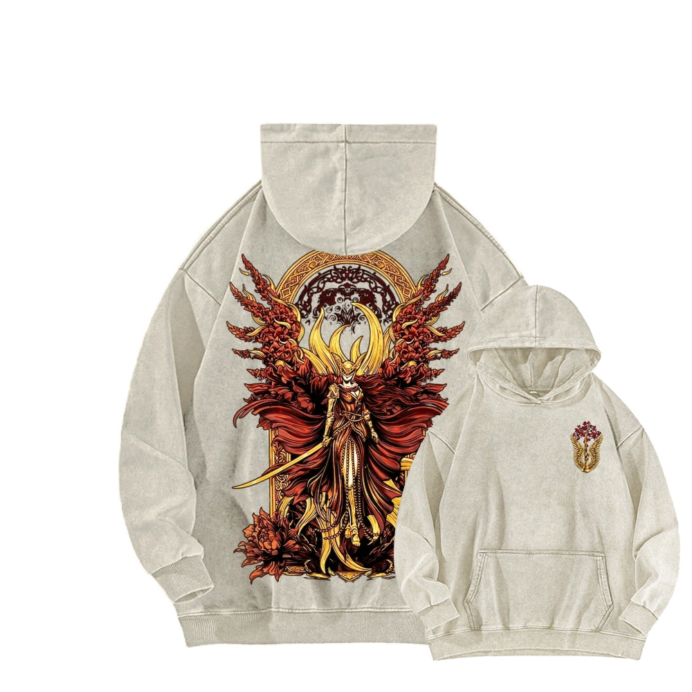 Elden Ring Unisex Washed Hoodie 2604001362