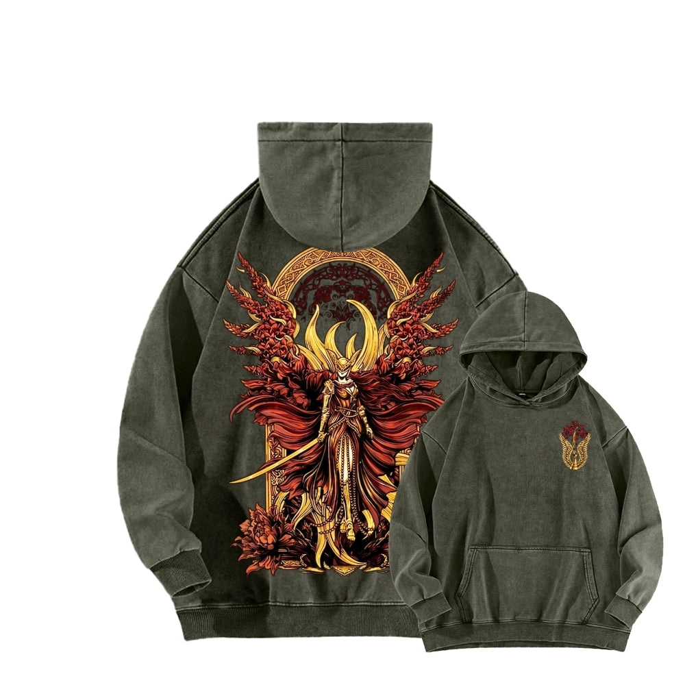 Elden Ring Unisex Washed Hoodie 2604001362