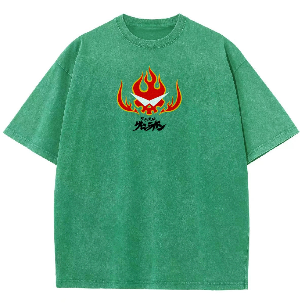 Gurren lagann Tengen Toppa  Unisex Fit Washed T-Shirt 2604002754