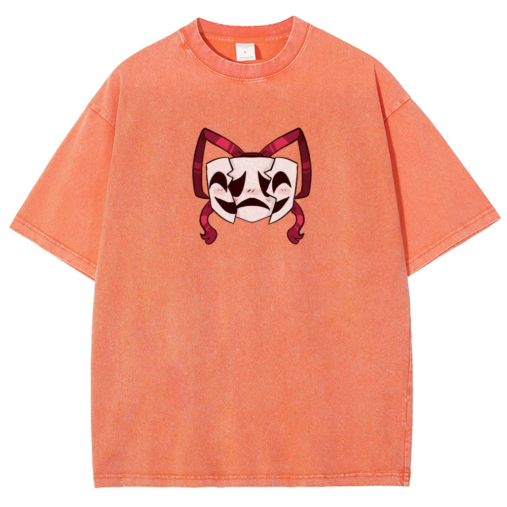 The Amazing Digital Circus Unisex Fit Washed T-Shirt 2604003141