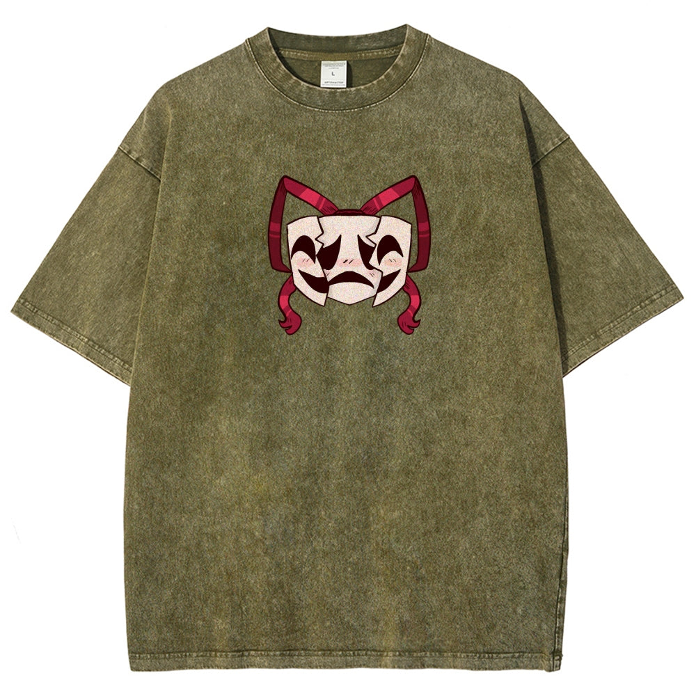 The Amazing Digital Circus Unisex Fit Washed T-Shirt 2604003141