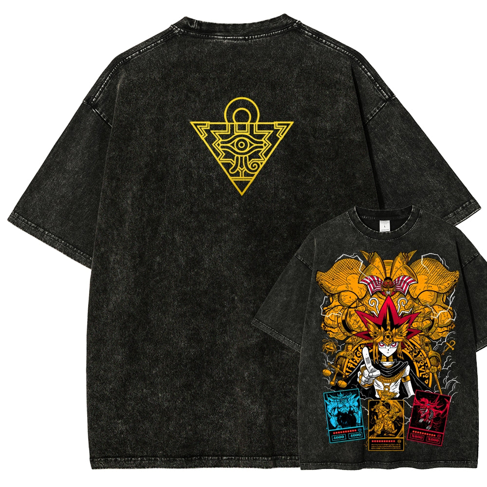 Yugioh Unisex Fit Washed T-Shirt 2604004532