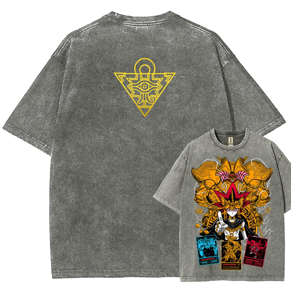 Yugioh Unisex Fit Washed T-Shirt 2604004532