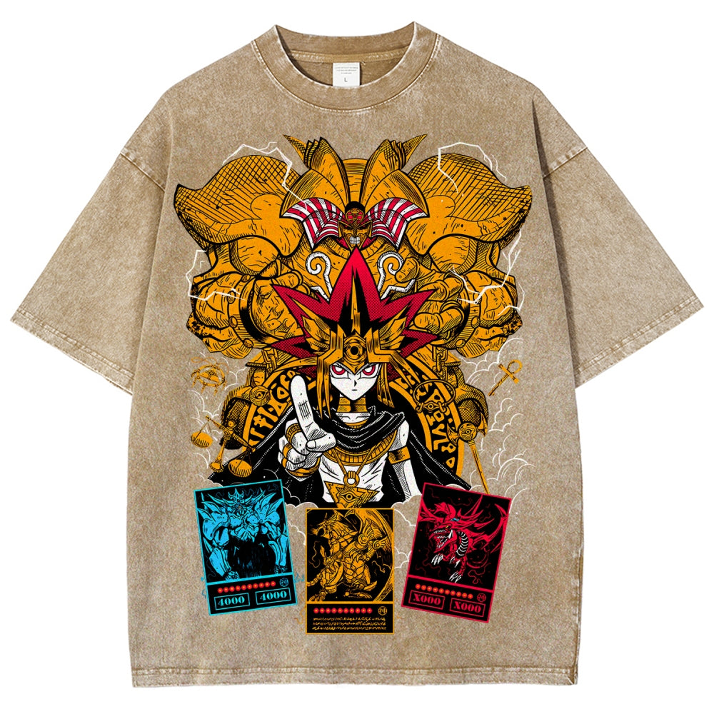Yugioh Unisex Fit Washed T-Shirt 2604004532