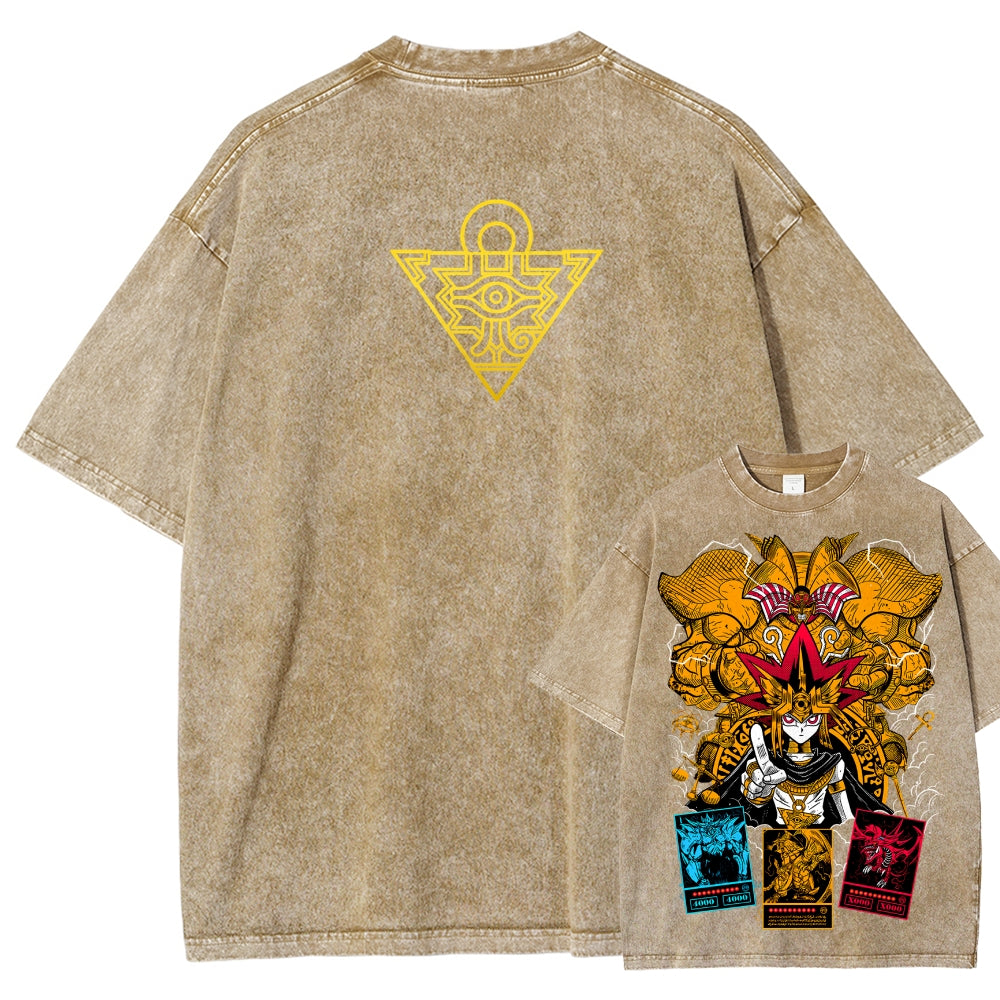 Yugioh Unisex Fit Washed T-Shirt 2604004532