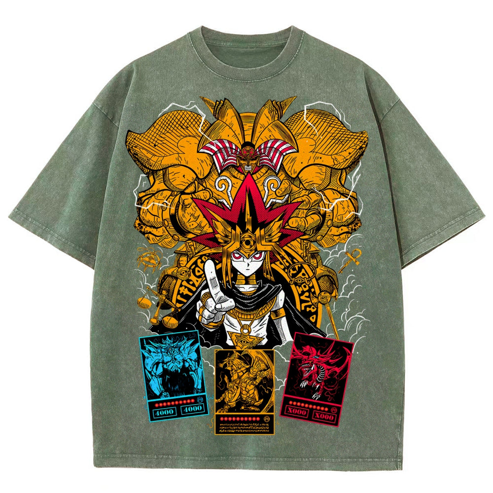 Yugioh Unisex Fit Washed T-Shirt 2604004532