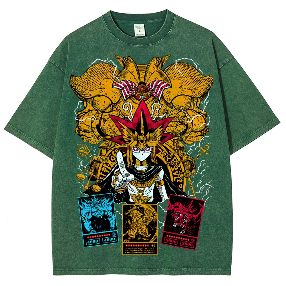 Yugioh Unisex Fit Washed T-Shirt 2604004532