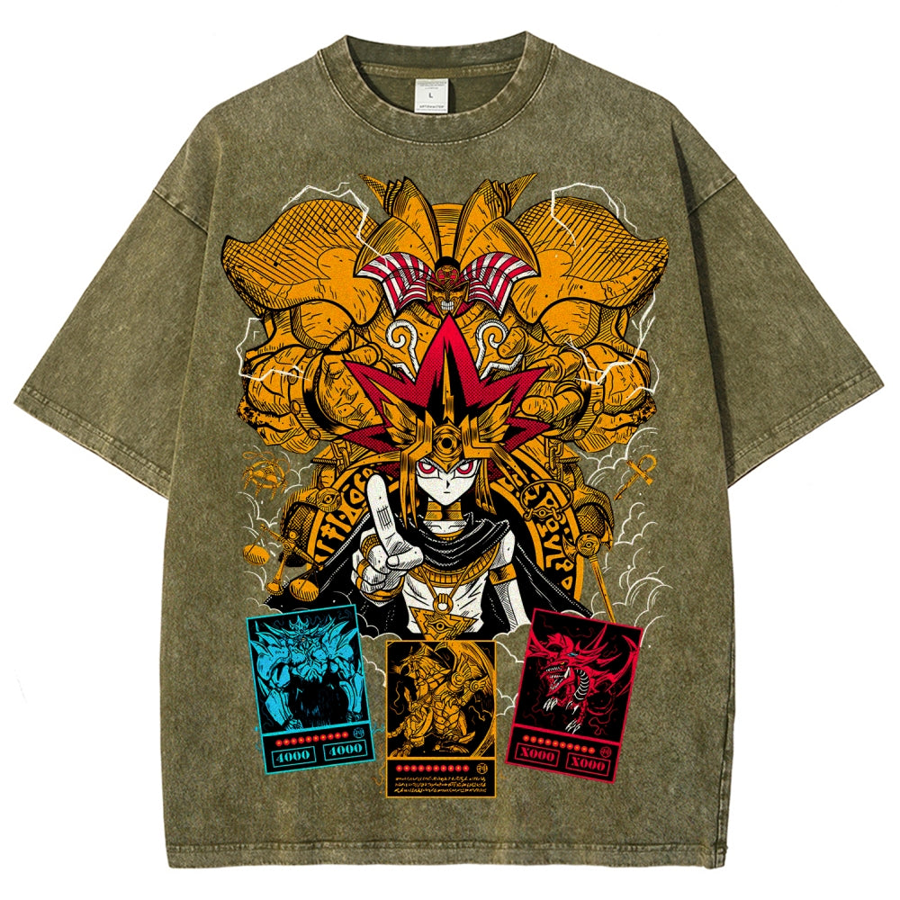 Yugioh Unisex Fit Washed T-Shirt 2604004532