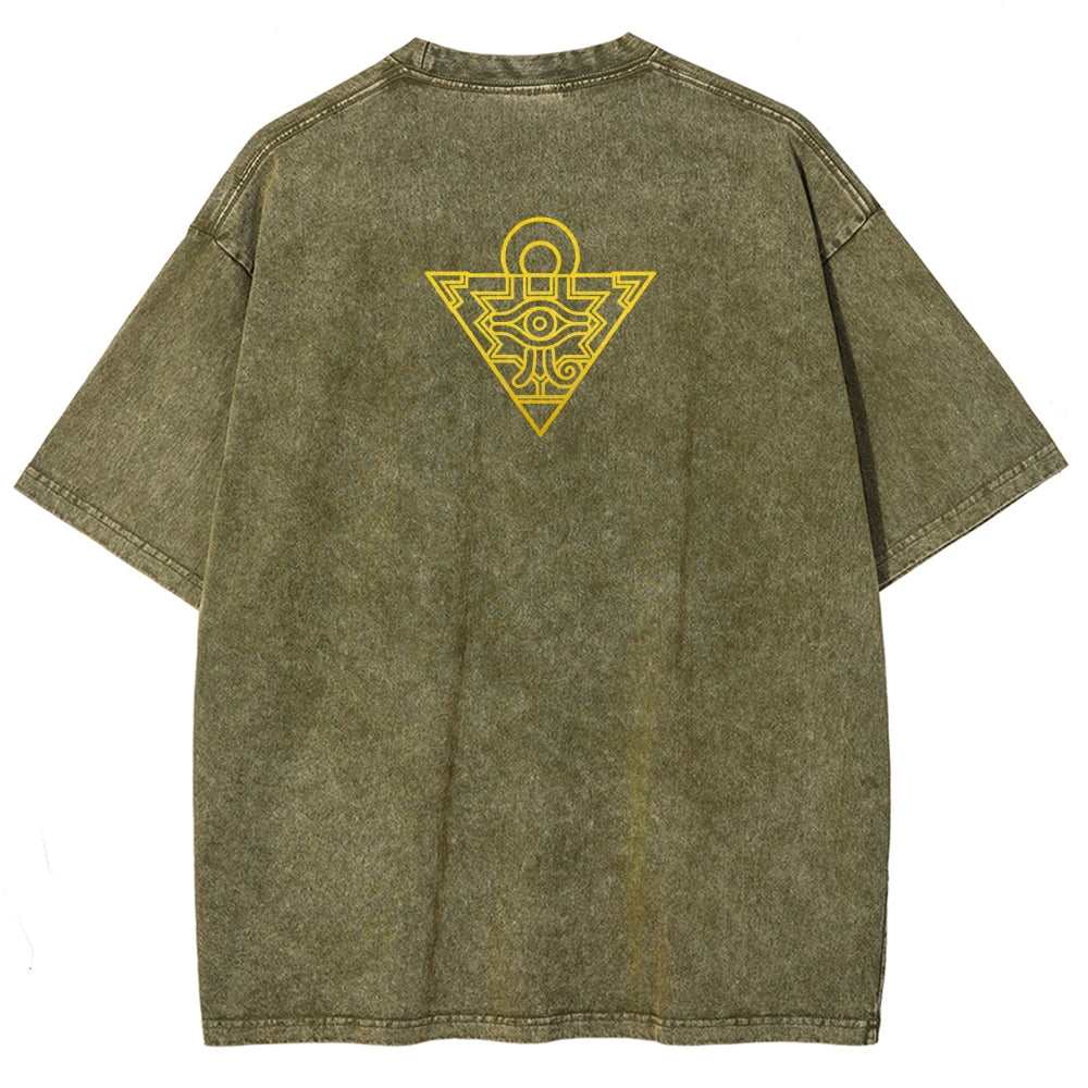 Yugioh Unisex Fit Washed T-Shirt 2604004532