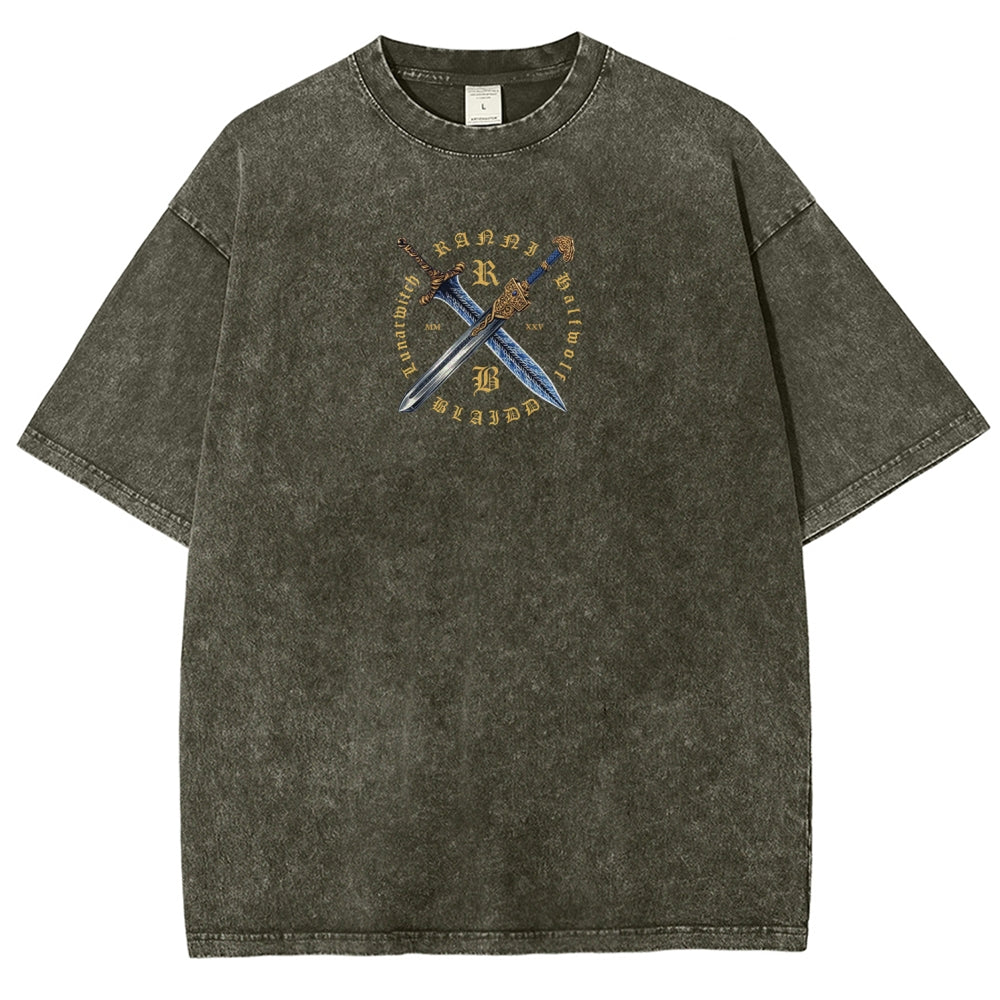 Elden Ring Unisex Fit Washed T-Shirt 2604008971