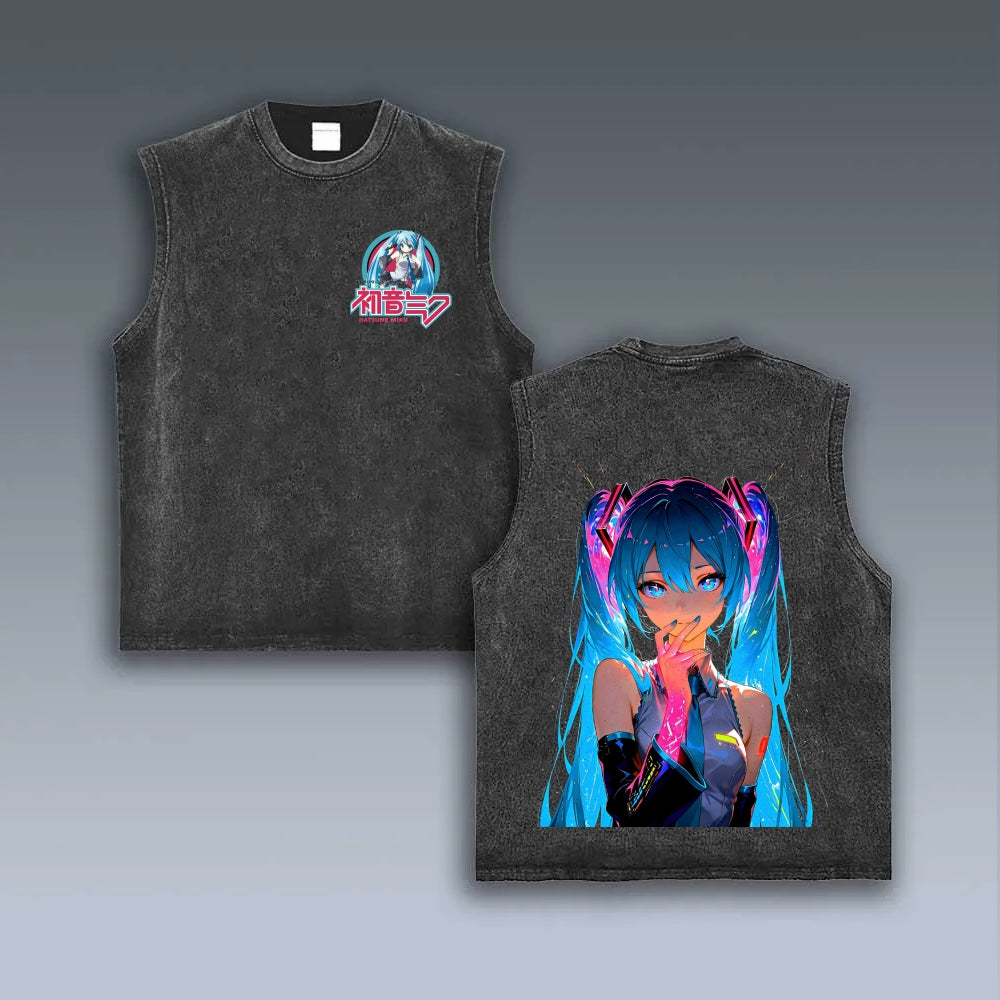 Hatsune Miku VINTAGE TANK TOP 2604011628