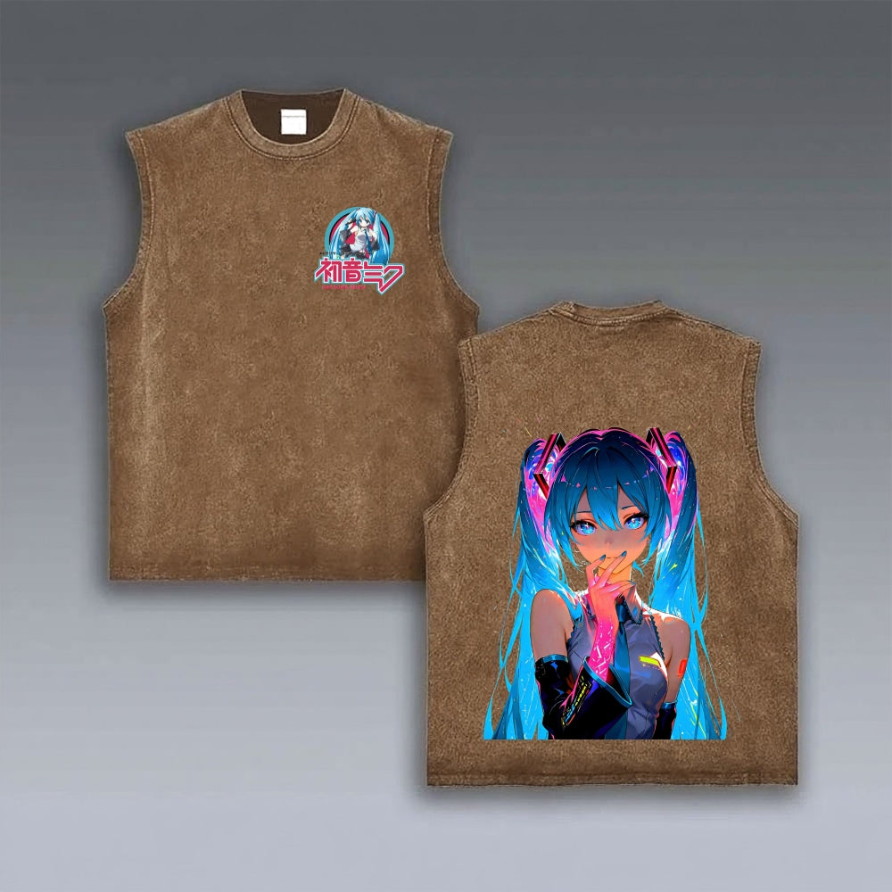 Hatsune Miku VINTAGE TANK TOP 2604011628