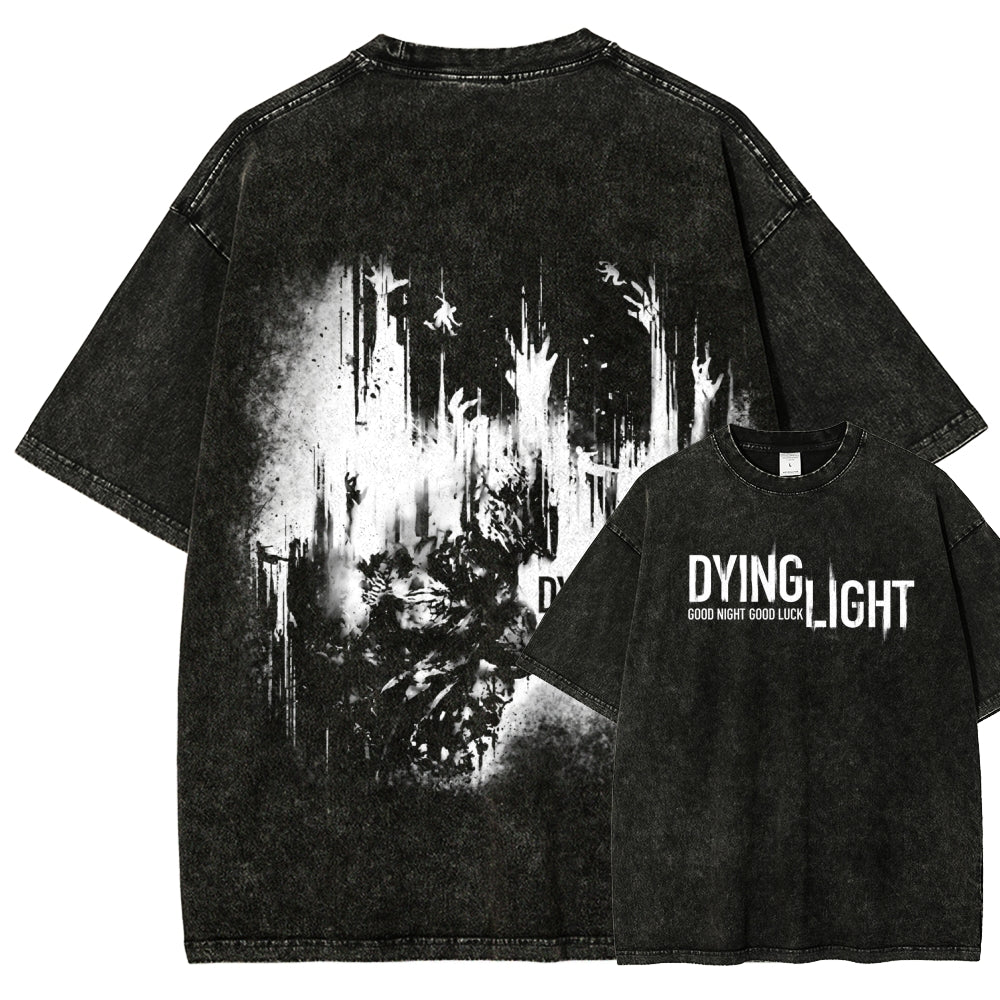 Dying Light Unisex Fit Washed T-Shirt 2604012175