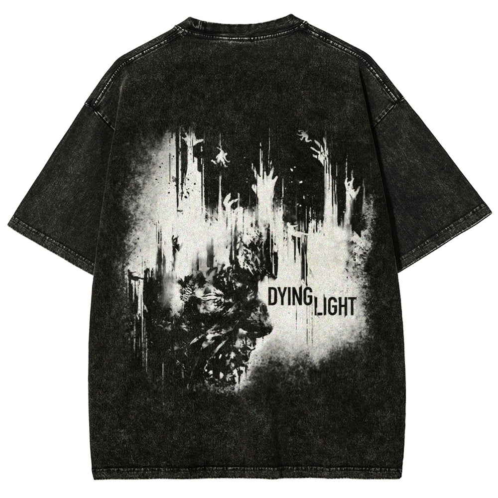 Dying Light Unisex Fit Washed T-Shirt 2604012175