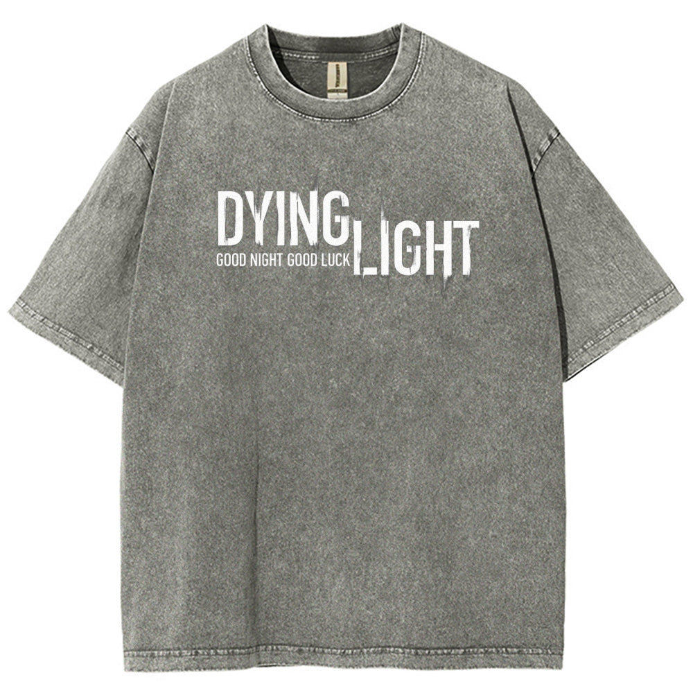 Dying Light Unisex Fit Washed T-Shirt 2604012175