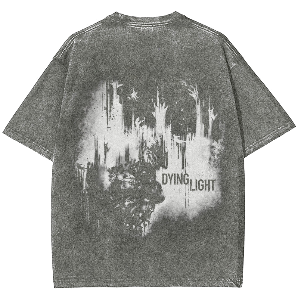 Dying Light Unisex Fit Washed T-Shirt 2604012175