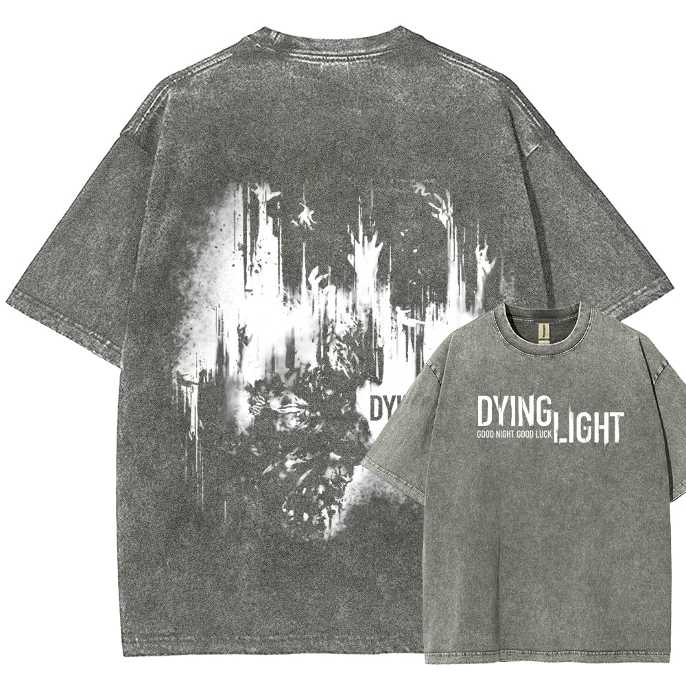 Dying Light Unisex Fit Washed T-Shirt 2604012175