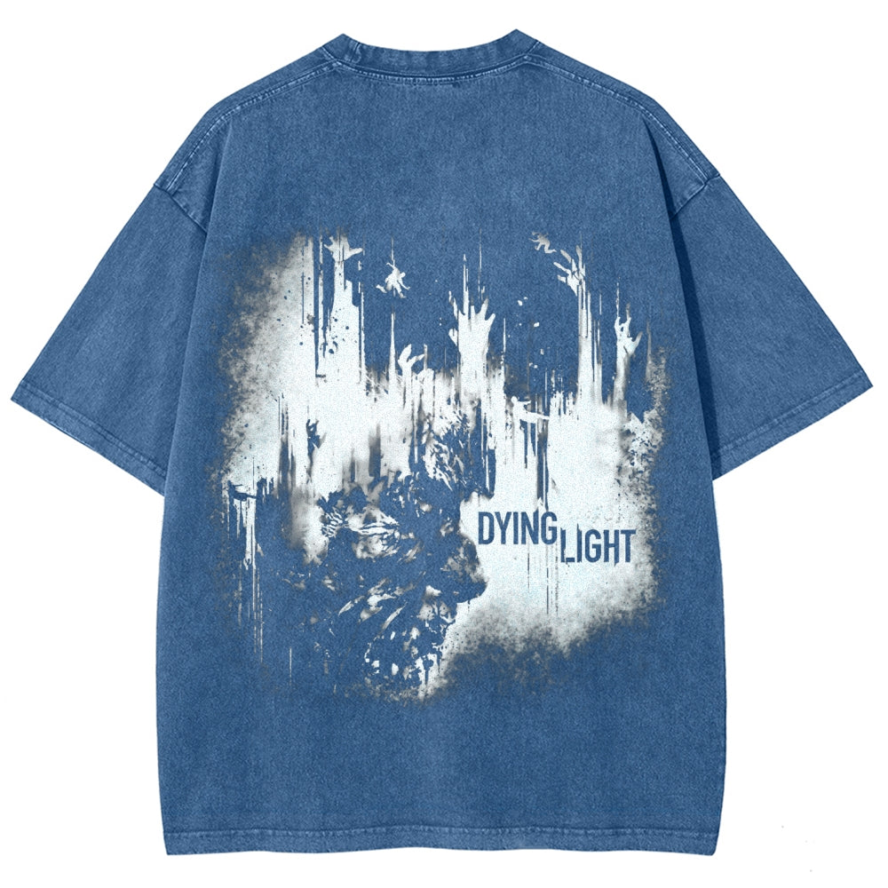 Dying Light Unisex Fit Washed T-Shirt 2604012175